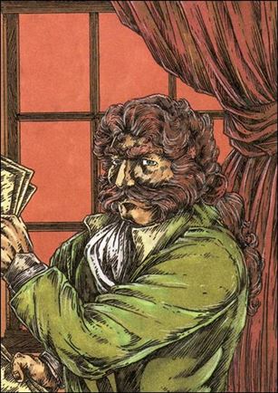 Creators Alternate Universe (Base Set) card 48 Matthew Higgins - Uncle Matthew