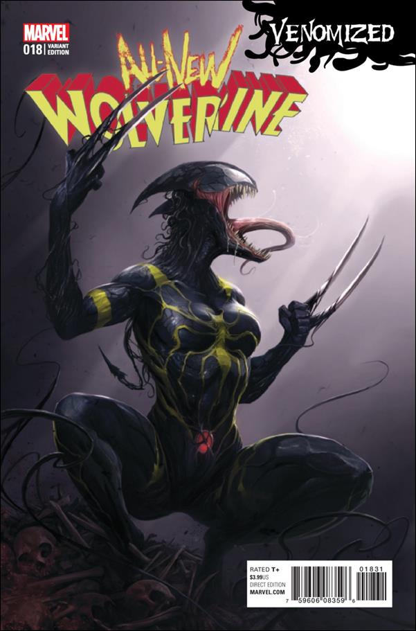 All-New Wolverine  issue 18-C Francesco Mattina Venomized Cover