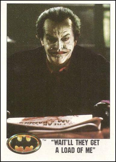 Batman (Collectors' Edition Set) card 44 "Wait'll they get a load of me"