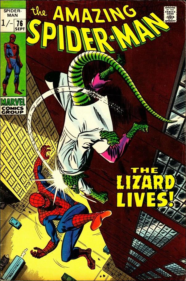 Amazing Spider-Man (1963) issue 76-B UK Price Cover