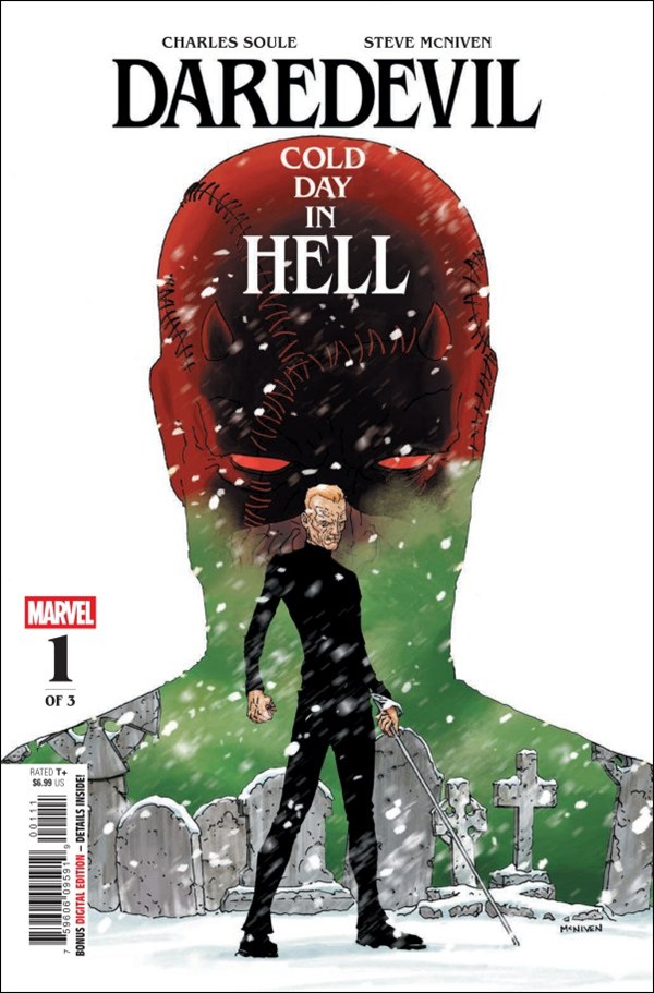 Daredevil: Cold Day in Hell issue 1 Steve McNiven Cover