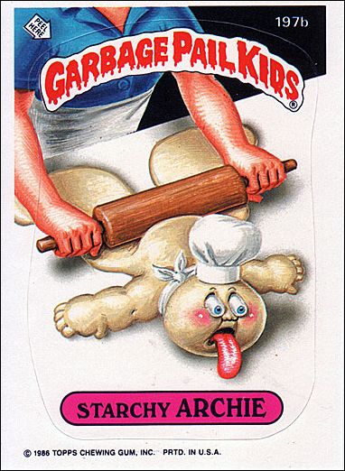 Garbage Pail Kids: Series 05 (Base Set) card 197b Starchy Archie