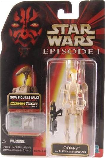 Star Wars: Episode I 3 3/4" Basic Action Figures figure 24-B OOM-9 (Binoculars in Hand)