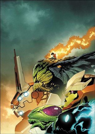 Monsters Unleashed (2017/06) issue 3-B  David Baldeon 1:25 Cover