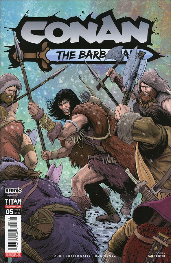 Conan the Barbarian (2023) issue 5-B Patrick Zircher Cover 