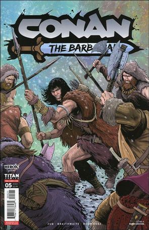 Conan the Barbarian (2023) issue 5-B Patrick Zircher Cover 