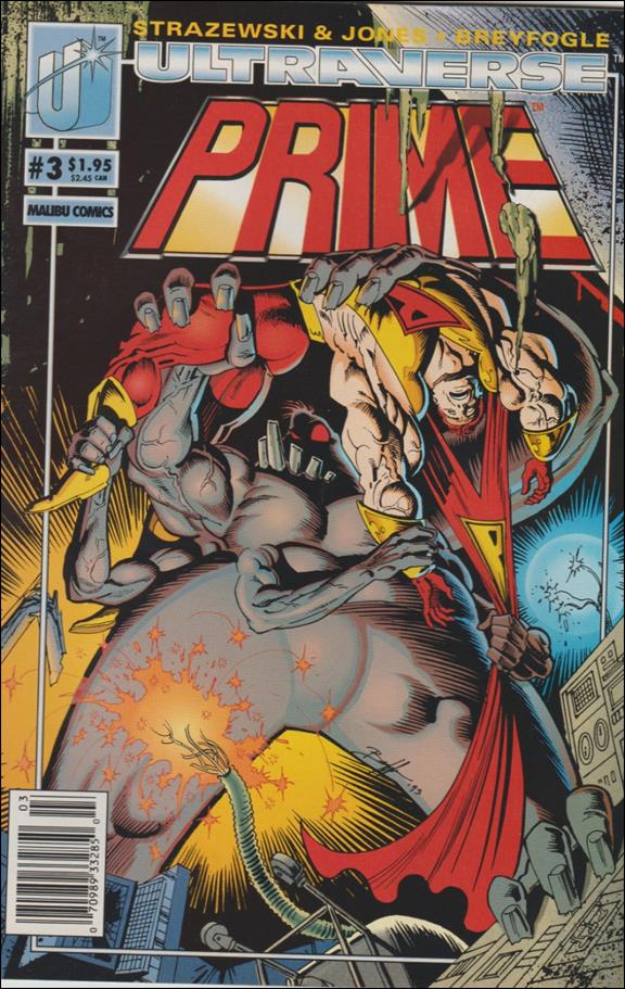 Prime (1993) issue 3-B Newsstand Cover