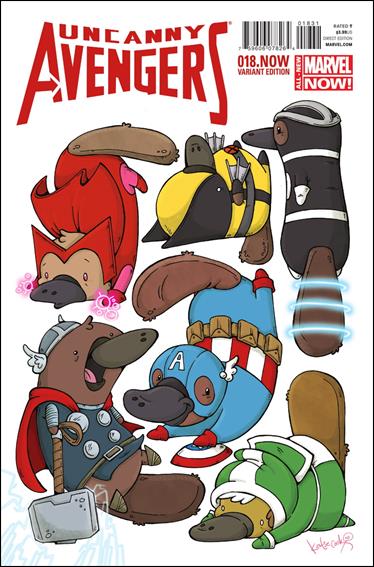 Uncanny Avengers (2012) issue 18-E Katie Cook Animal Cover
