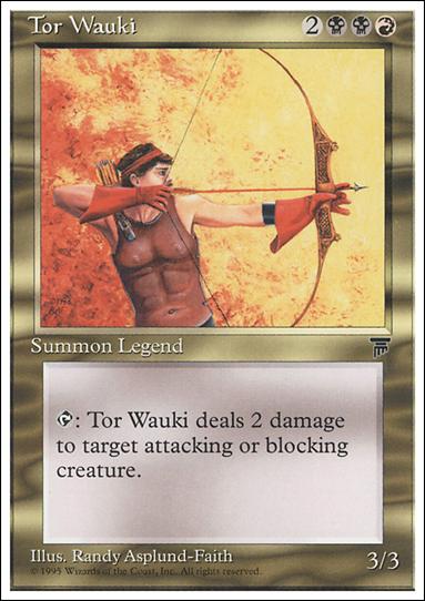 Magic the Gathering: Chronicles (Base Set) card 88 Tor Wauki