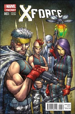 X-Force (2014) issue 3-B John Romita Jr. 1:50 Cover