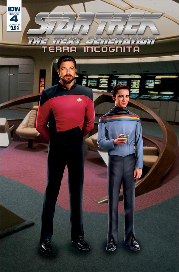 Star Trek: The Next Generation: Terra Incognita issue 4-B Photo Cover