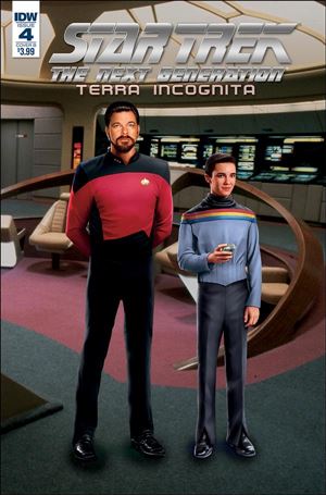 Star Trek: The Next Generation: Terra Incognita issue 4-B Photo Cover