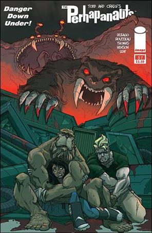 Perhapanauts: Danger Down Under issue 5 Craig Rousseau Cover