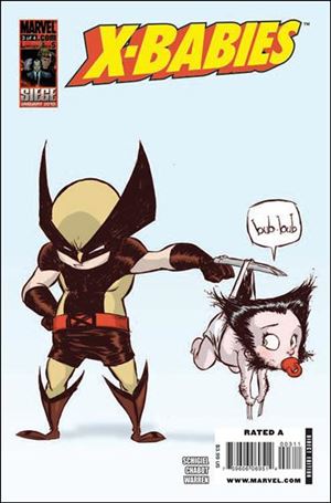 X-Babies issue 3 Skottie Young Cover