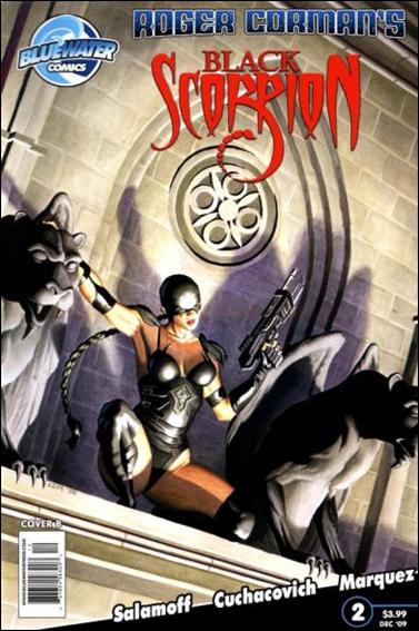 Roger Corman's Black Scorpion issue 2-B Azim Akberali Cover