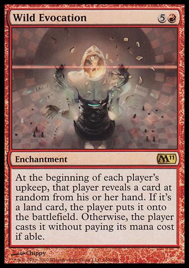 Magic the Gathering: 2011 Core Set (Base Set) card 160 Wild Evocation