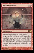 Magic the Gathering: 2011 Core Set (Base Set) card 160 Wild Evocation