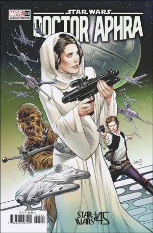 Star Wars: Doctor Aphra issue 25-C Greg Land New Hope 45th Anniversary Cover