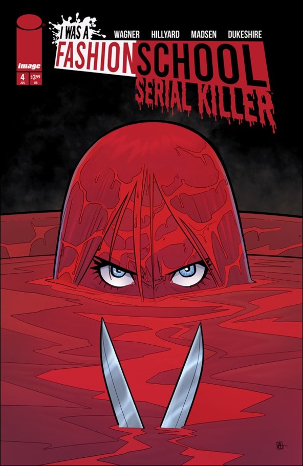 I Was a Fashion School Serial Killer issue 4 Daniel Hillyard Cover