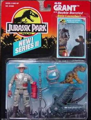 Jurassic Park (Movie) Action Figures figure 12 Alan Grant (Bola Launcher) (Series 2)