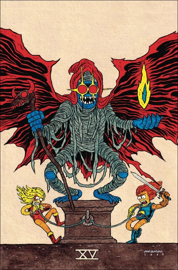 Thundercats (2024) issue 15-J Manix Abrera Foil Virgin Cardstock Cover