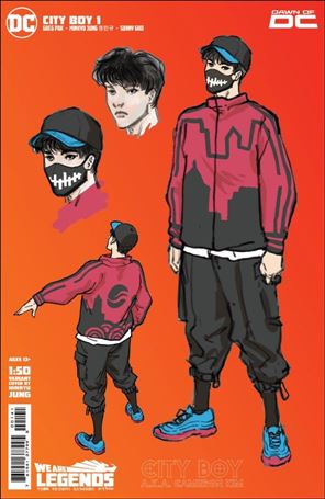 City Boy issue 1-E Minkyu Jung 1:50 Cardstock Cover
