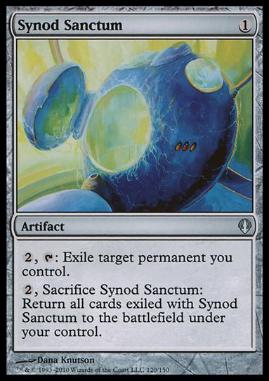 Magic the Gathering: Archenemy (Base Set) card 120 Synod Sanctum