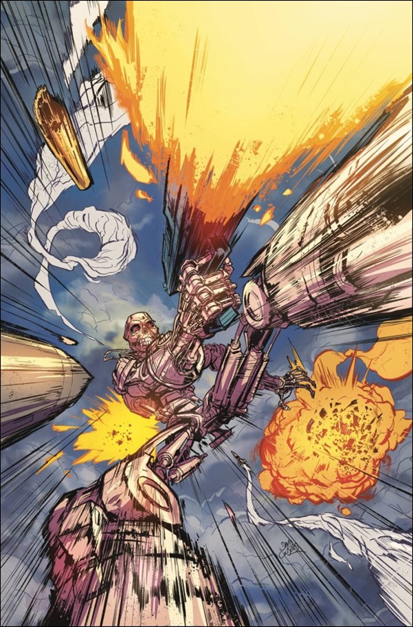 Terminator (2024) issue 8-I David Cousens Virgin 1:15 Cardstock Cover