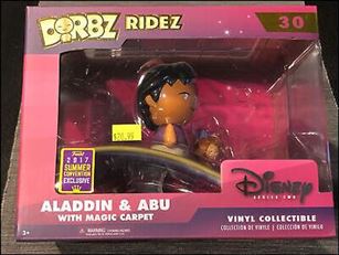 Dorbz Ridez figure 30 Aladdin & Abu with magic carpet