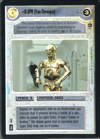 Star Wars: Reflections: A Collector's Bounty (Base Set) card 17 U-3PO
