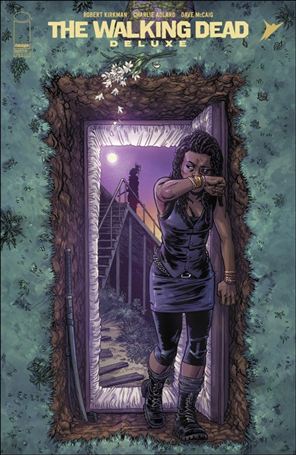 Walking Dead Deluxe issue 107-C Nate Bellegarde Connecting Cardstock Cover