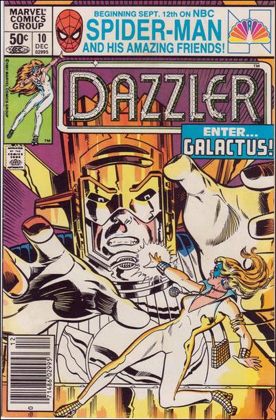 Dazzler (1981) issue 10-B Newsstand Cover