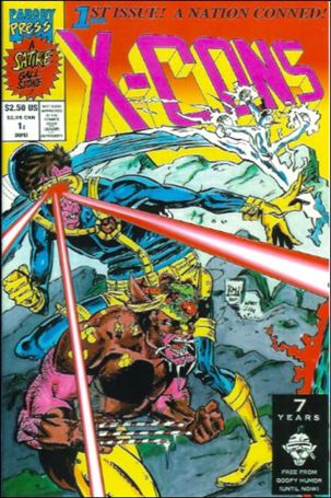 Unfunny X-Cons Cover Image 1