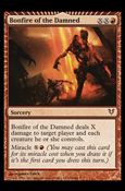 Magic the Gathering: Avacyn Restored (Base Set) card 129 Bonfire of the Damned
