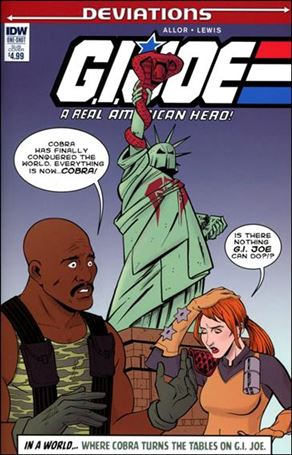 G.I. Joe: Deviations issue 1-B Brian Shearer Subscription Cover