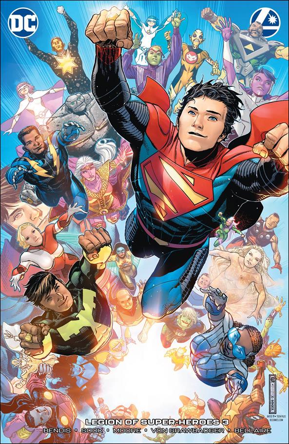 Legion of Super-Heroes (2020) issue 3-B Jim Cheung Cardstock Cover