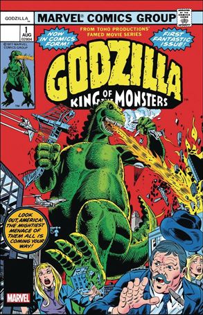 Godzilla (1977) issue 1-D Facsimile Edition Foil Cover