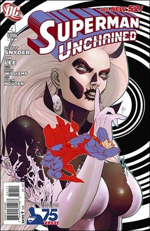 Superman Unchained issue 4-F Guillem March 1:25 Villain Cover