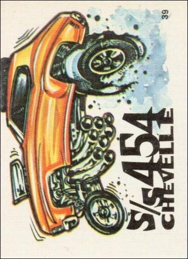 Fiends and Machines  (Base Set) card 39 S/S 454 Chevelle