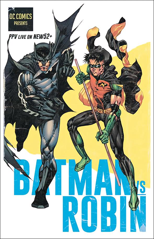 Batman vs Robin issue 3-J Batman Vs Robin Cover