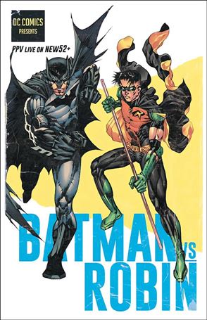 Batman vs Robin issue 3-J Batman Vs Robin Cover