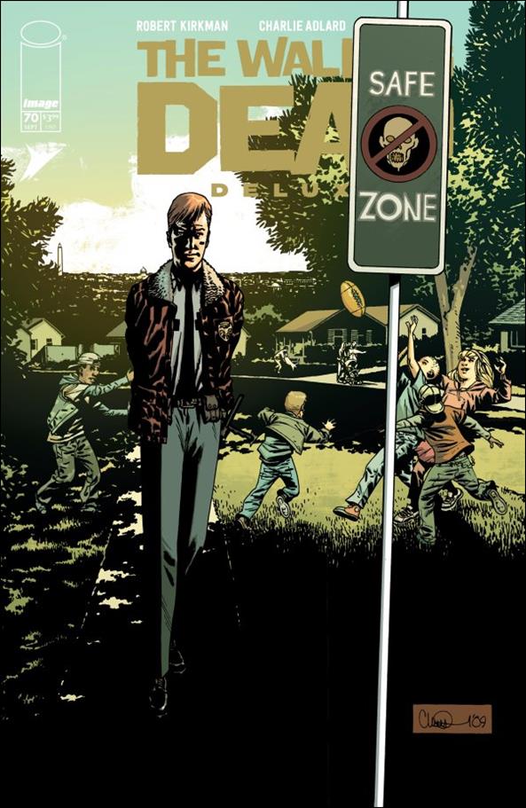Walking Dead Deluxe issue 70-B Charlie Adlard Cover
