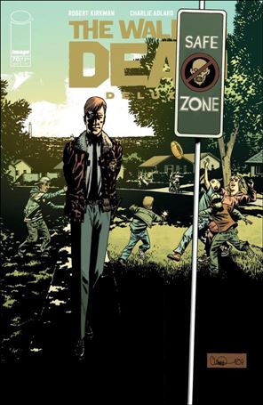 Walking Dead Deluxe issue 70-B Charlie Adlard Cover