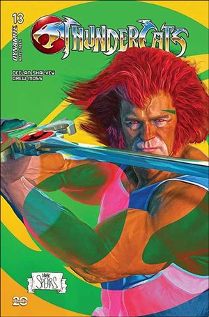Thundercats (2024) issue 13-Z Mark Spears 1:7 Green Background Cardstock Cover