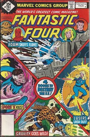Fantastic Four (1961) issue 201-B Whitman Cover