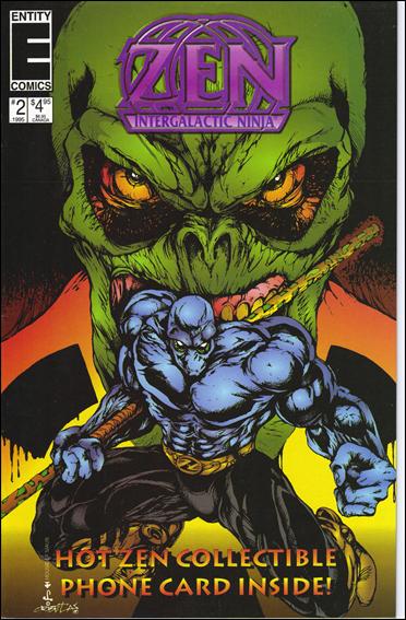 Zen Intergalactic Ninja Color (1995) issue 2 Phone Card Edition