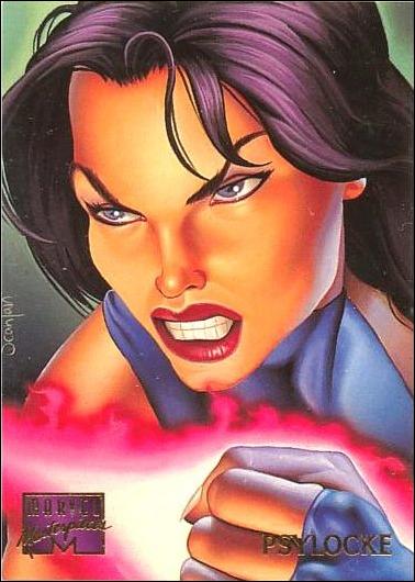 1995 Marvel Masterpieces (Base Set) card 78 Psylocke