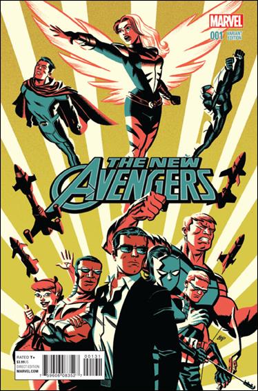 New Avengers (2015) issue 1-B Michael Cho 1:25 Cover