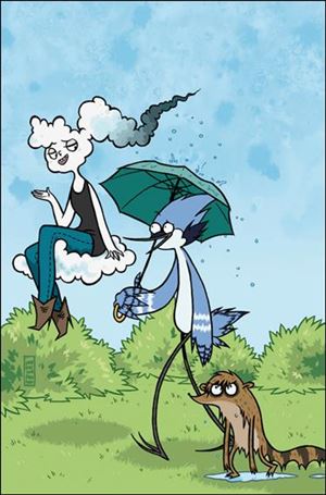 Regular Show issue 1-K Third Eye Comics Cover 1/500