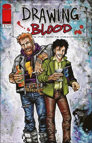 Drawing Blood (2024) issue 3-C Kevin Eastman & Simon Bisley Cover
